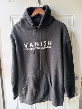VANISH Farmwoods Brewery Black Pullover Hoodie